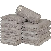 Amazon｜バスタオル ふわふわ 大判 [Lumimi 6枚セット ライト