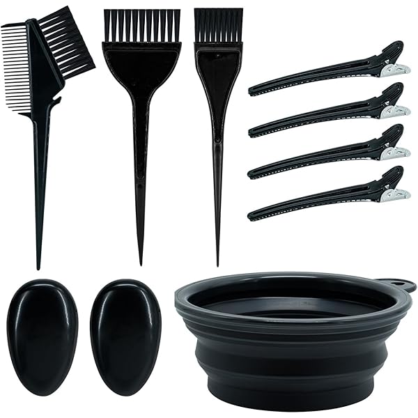 Amazon.co.jp: ヘアカラー 道具 セット 【 毛染めブラシ + コーム