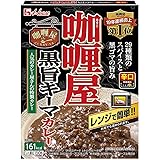 ハウス カリー屋黒旨キーマカレー 辛口 150g×10個 [レンジ化対応・レンジで簡単調理可能]