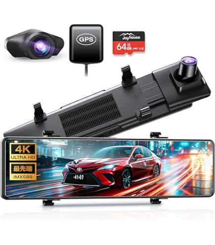 Amazon.co.jp: ヴィーメンット 4K ドライブレコーダー ドラレコ 前後 