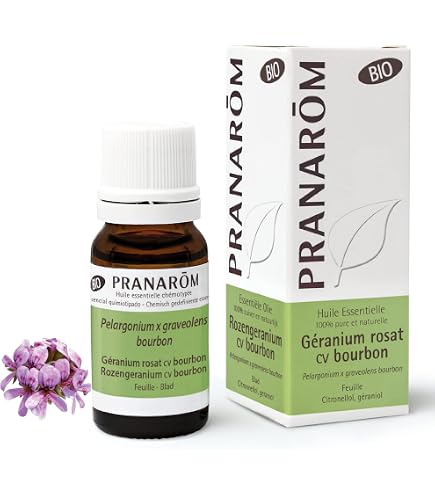 Amazon.co.jp: 【ゼラニウム・ブルボン 10ml】→ゼラニウムの中では