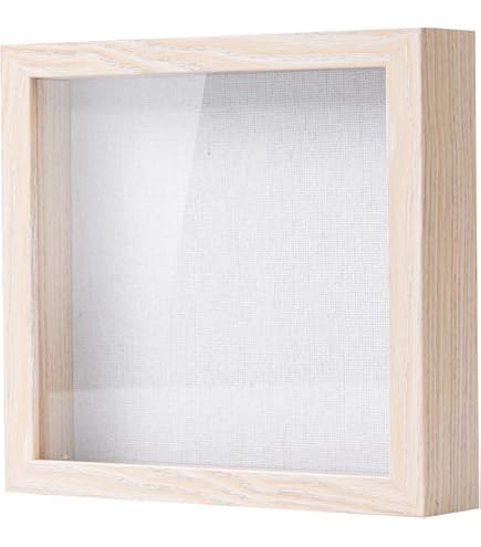 Amazon.co.jp: [LSDZW] 額縁 A4 木製 立体額 アートボックス フレーム