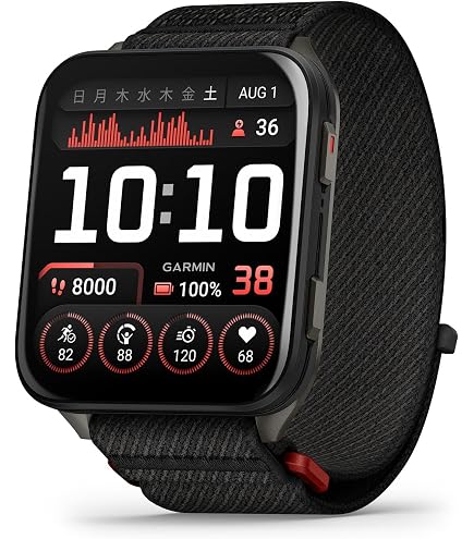 Amazon.co.jp: 【Suica 対応】Garmin(ガーミン) Venu Sq スマート