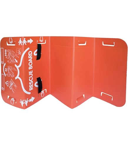 Amazon.co.jp: 安達紙器 緊急用簡易担架レスキューボード スタンダード