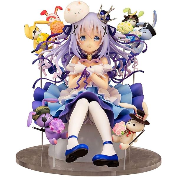 F:NEX ご注文はうさぎですか？ チノ お花のブランコ 1/7 フィギュア