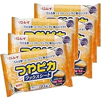 リンレイ つやピカワックスシート 無香料 １０枚入×６