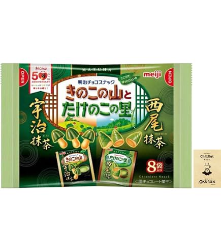 Amazon | 明治 きのこたけのこ袋 小袋12個×1個 | 明治 | チョコレート 通販