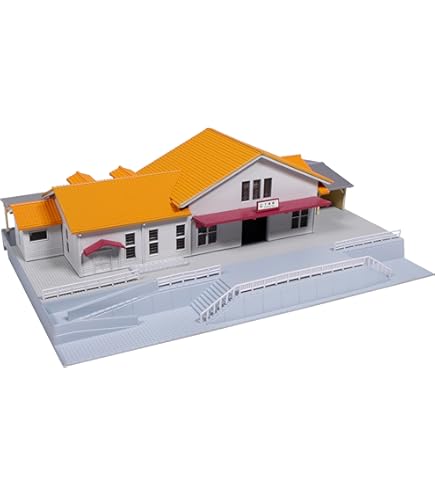Amazon | カトー (KATO) Nゲージ 近郊形地上駅舎 モノトーン ジオラマ