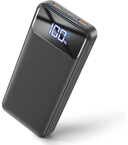 Amazon | 【40000mAh大容量・急速充電】モバイルバッテリー 大