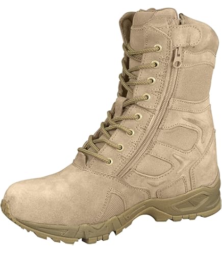 Amazon | ロスコ サイドジッパー タクティカルブーツ ブラック ROTHCO
