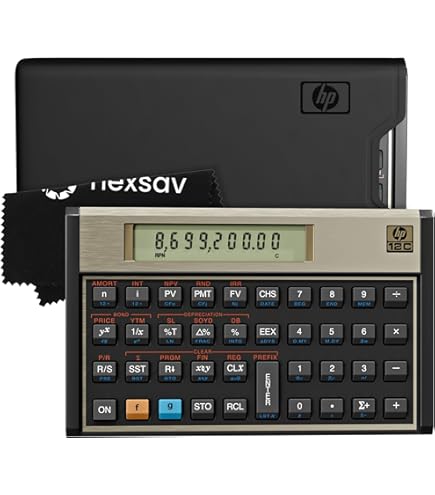 Amazon | HP 12c 金融電卓 F2230W | ビジネス電卓 | 文房具・オフィス用品