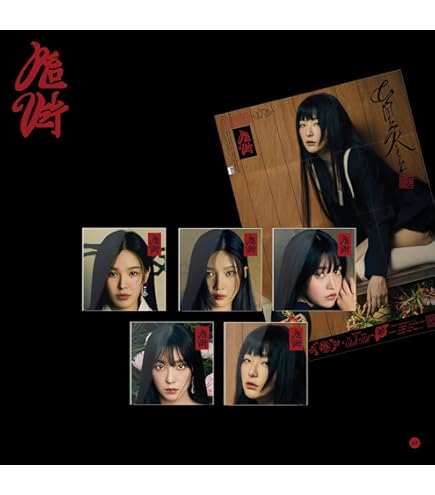 Red Velvet 8周年グッズ フォトカードセット Group Official Photocard 5 pcs Set Red Velvet 8th