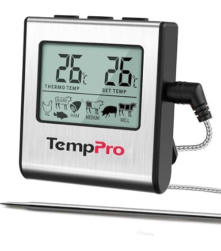 Amazon.co.jp: BOMATA 防水IPX7 肉用温度計 インスタント読み取り食品