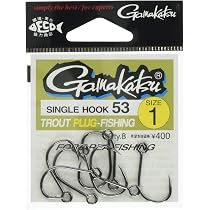 Amazon | がまかつ(Gamakatsu) トラウトフック シングルフック52 1号 8