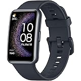 HUAWEI WATCH FIT Special Edition スマートウォッチ Android/iOS対応 大画面ディスプレイ GPS内蔵 急速充電 スターリーブラック