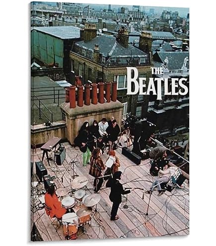 1970年公開映画 ビートルズ Let It Be ポスター 額入り 昭和