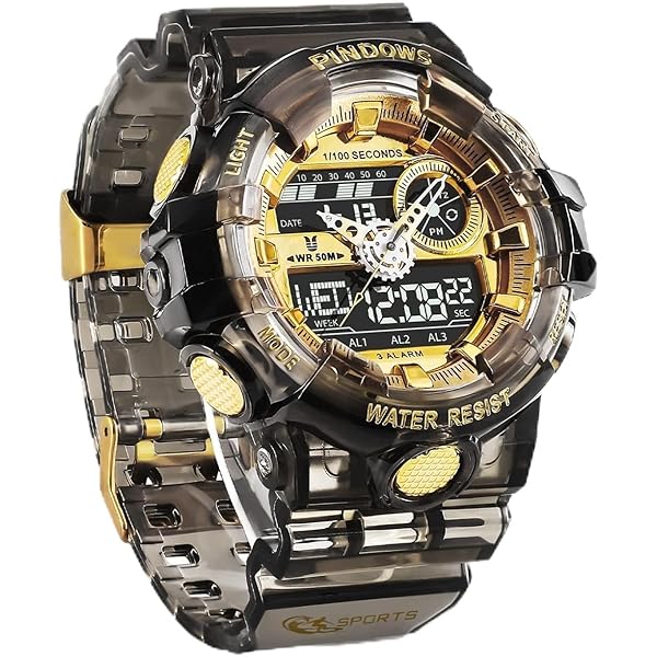 Amazon | ShoppeWatch メンズ 腕時計 大きな文字盤 特大 3つの