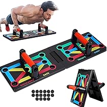 Amazon | プッシュアップバー 腕立て伏せ ボード一体型