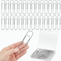Sturdy Paper Clips For School Large Paper Clips HAHIYO Paper Clips ...