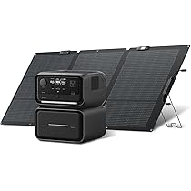 Amazon.co.jp: EcoFlow RIVER 3 Max Plus ポータブル電源 ソーラー  