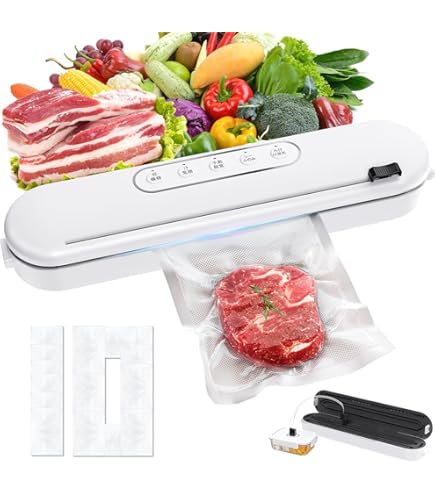 Amazon.co.jp: Adoin 真空パック機 フードシーラー 汁物対応 低騒音