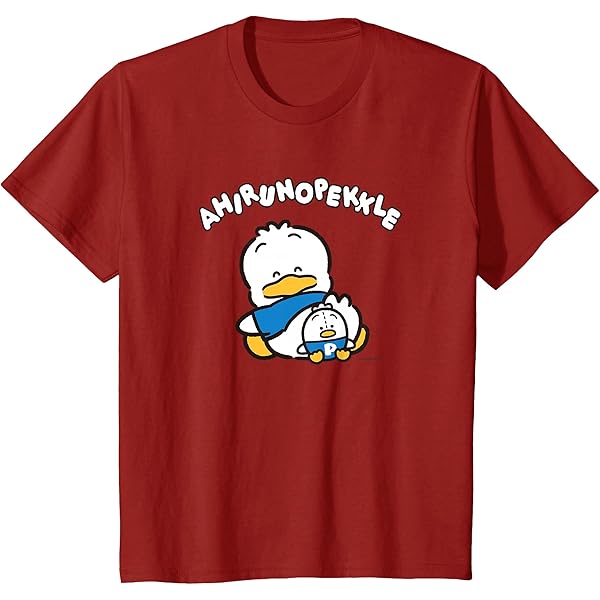 サンリオ ペックル トレーナー Tシャツ サンリオ あひるのペックル 35th 半袖Tシャツ(L) ネイビー アパレル Sanrio