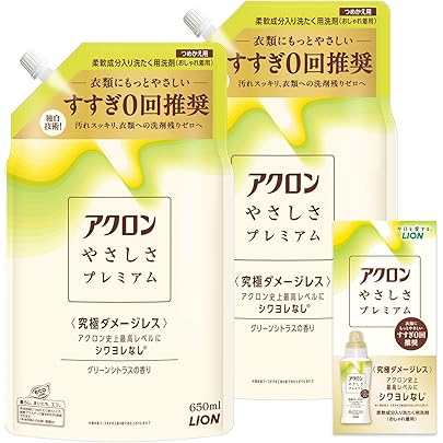 Amazon | ライオン アクロンスマートケアグリーンシトラスの香り詰替