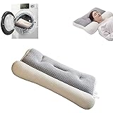 頚椎矯正枕 、頚椎矯正枕 高反発、枕 安眠枕 、枕安眠枕 首肩の曲線にフィット枕 、丸洗い可能 パイプ枕 いびき防止 低反発枕 横寝サポート 頭・首・肩をしっかりと支え 抗菌防臭 防ダニマクラ 快眠枕 体圧分散 健康枕 人間工学 通気性 補充用パイプ