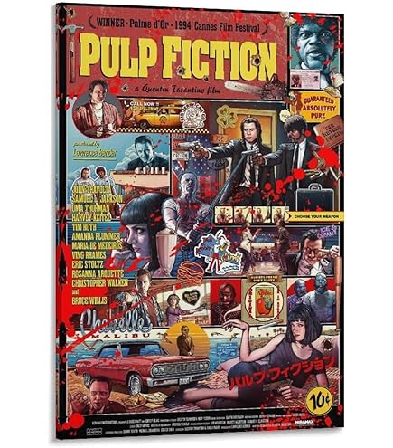 Amazon.co.jp: 映画ポスター パルプフィクション Pulp Fiction
