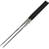 金口製作所 本焼ステンレス黒合板六角柄盛箸 150mm 2115 日本 BML1603