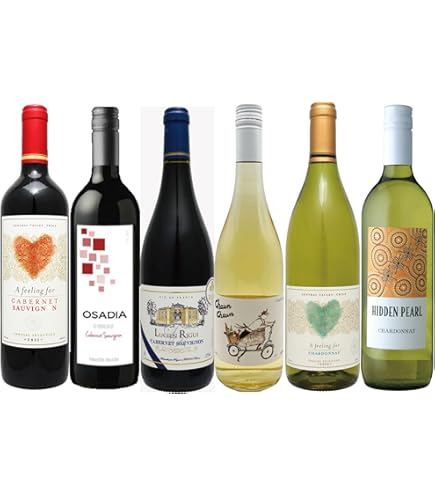 Amazon.co.jp: 【国産ぶどう100%】気軽に楽しみたい 日本ワイン 赤白 6