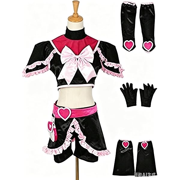 Amazon.co.jp: ふたりはプリキュア キュアブラック コスプレ衣装 演出