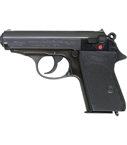 Amazon.co.jp: 発火モデルガン ワルサーPPK/S ブラック ヘビーウェイト
