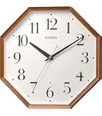 Amazon.co.jp: CITIZEN (シチズン) 掛け時計 ネムリーナルック 電波