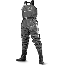 新品未使用！ナイロンウェーダー チェストハイ(ラジアルソール) M DRESS チェストハイウェーダーエアボーン 胴付長靴 [ブラック