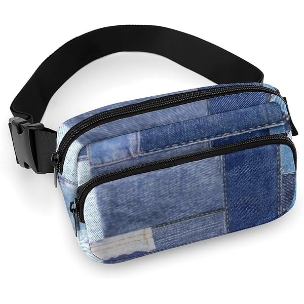 Amazon | デニムバッグ ウエストバッグ ウエストポーチ ショルダー