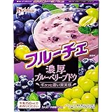 《セット販売》　ハウス食品 フルーチェ 濃厚ブルーベリーブドウ (150g)×10個セット