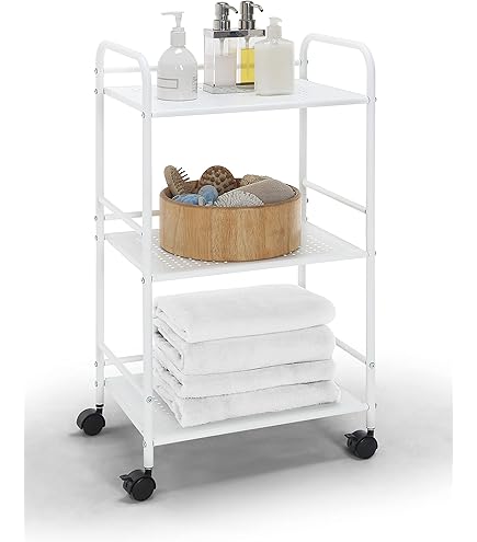 Amazon.co.jp: TRINITY ステンレス製キッチンワゴン 約122×61×高さ98cm