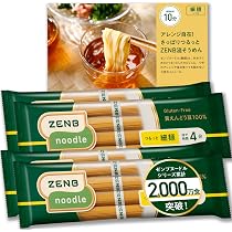Amazon.co.jp: 【 細麺タイプの豆100%麺 】ZENB ゼンブ ヌードル 細麺