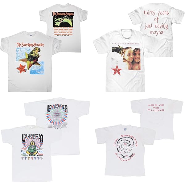 【新品】Smashing Pumpkins Tシャツ XL ホワイト Smashing Pumpkins Tシャツ XL 白 フォトプリント スマパン