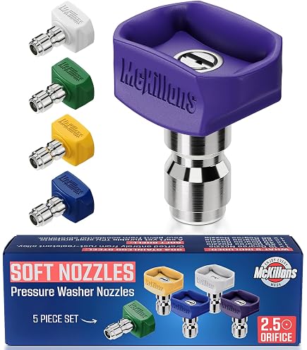 Amazon.co.jp: Tool Daily 高圧洗浄機ノズルキット 洗濯用、4パック、2