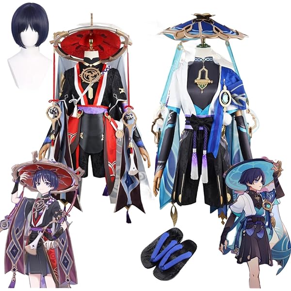 Amazon.co.jp: [mindgo] コスプレ道具 原神 スカラマシュ(放浪者