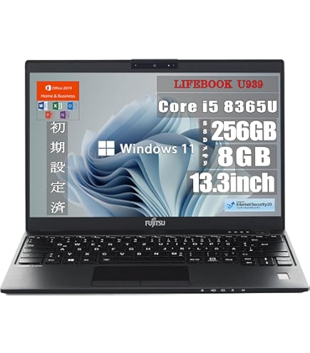 美品FUJITSU ノートPCノートパソコンU939/A office2019付 富士通 ノートパソコン（PC） LIFEBOOK U939/C 製品詳細