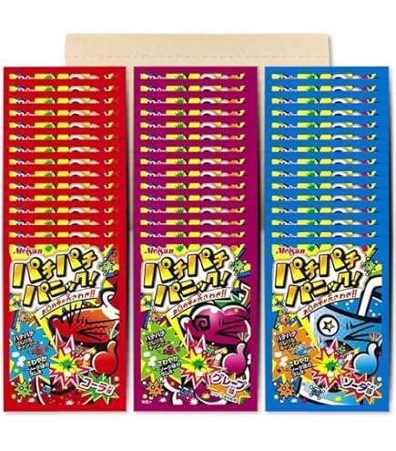 Amazon.co.jp: 【選べる種類】 パチパチパニック グレープ味 24袋