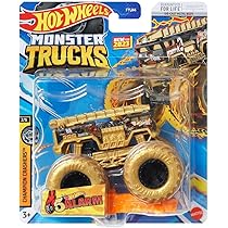 Hot Wheels モンスタートラック ゴールド Amazon.com: Hot Wheels Monster Trucks New for 2023 1:64