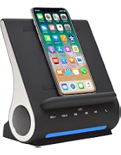 Bluetooth Speaker with Wireless Charger 