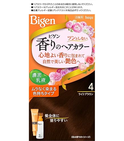 Amazon | ビゲン 香りのヘアカラー乳液 3NA 明るいナチュラリー