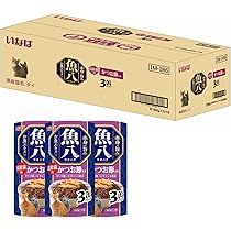 いなば　高齢猫用　魚八　かつお節入り　６０ｇ×１６０個セット 楽天市場】いなば 魚八パウチ 高齢猫用 かつお節入り 60g×16袋