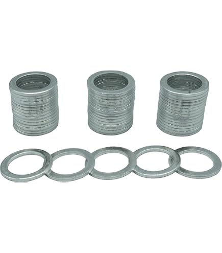 Oil Plug Crush Washer 140-Piece Oil Drain Plug Gasket Kit - Fits Toyota, Honda, VW & More O Ring Assortment Kit