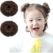 おだんご様 Amazon.co.jp: fogman おだんごウィッグ お団子ウィッグ 子ども用
